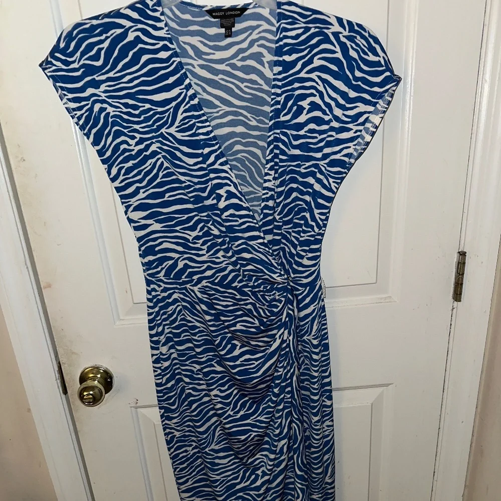 Maggy London Wrap Dress (never worn) - Picture 1 of 3